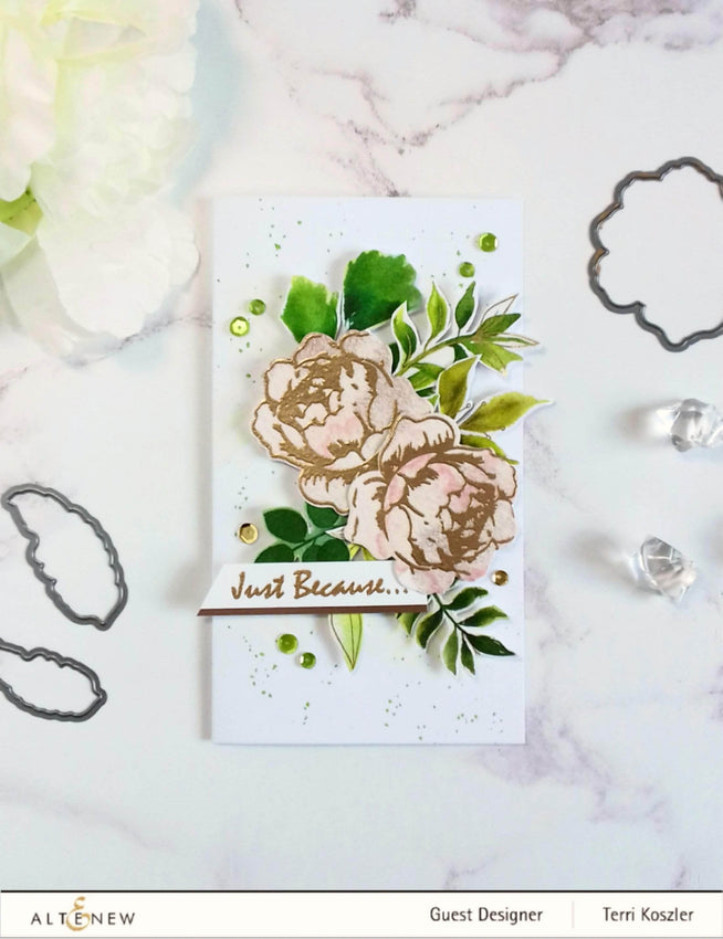 Part A-Glitz Art Craft Co.,LTD Dies Rose Blossom Die Set