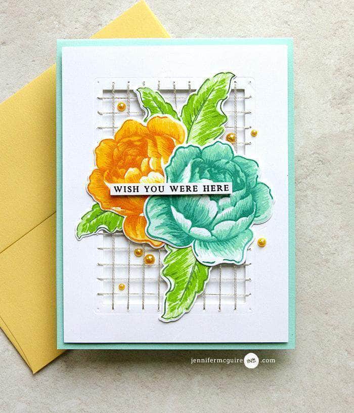 Part A-Glitz Art Craft Co.,LTD Dies Rose Blossom Die Set