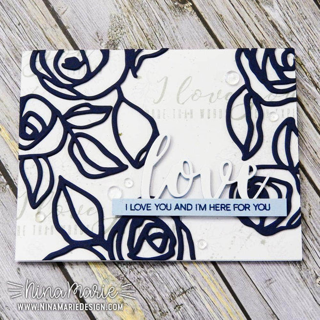 Part A-Glitz Art Craft Co.,LTD Dies Rose Filament Die Set