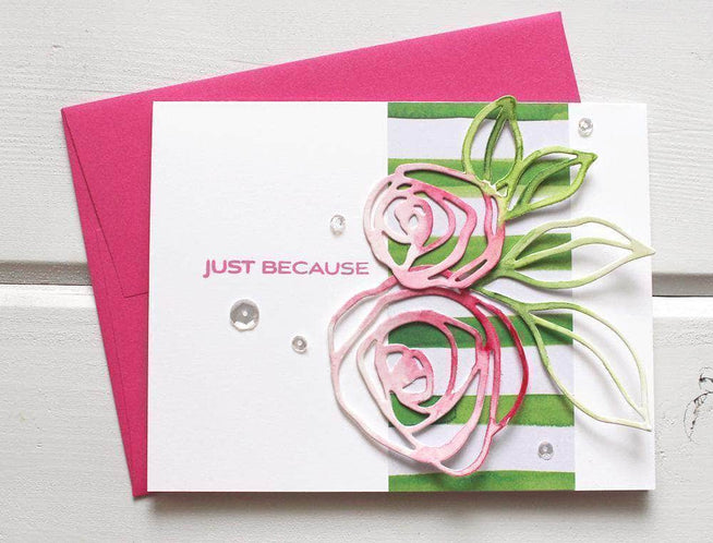 Part A-Glitz Art Craft Co.,LTD Dies Rose Filament Die Set