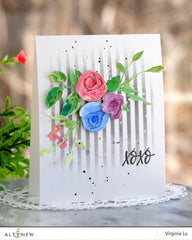 Part A-Glitz Art Craft Co.,LTD Dies Rose Flurries 3D Die Set