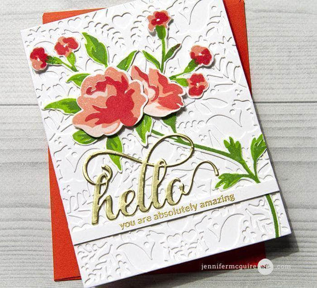 Rose Spray Die Set