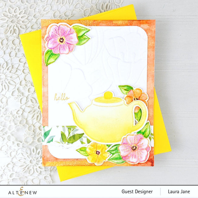 Part A-Glitz Art Craft Co.,LTD Dies Rounded Blossoms Die Set