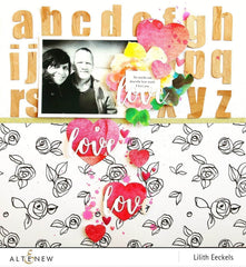 Part A-Glitz Art Craft Co.,LTD Dies Script Words Die Set
