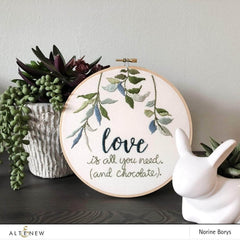 Part A-Glitz Art Craft Co.,LTD Dies Script Words Die Set