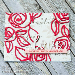 Part A-Glitz Art Craft Co.,LTD Dies Script Words Die Set