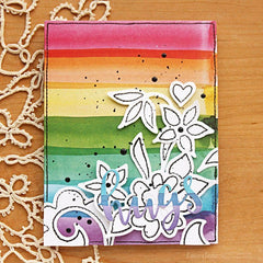 Part A-Glitz Art Craft Co.,LTD Dies Script Words Die Set