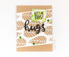 Part A-Glitz Art Craft Co.,LTD Dies Script Words Die Set