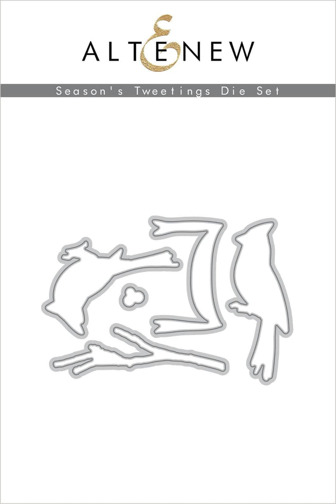 Part A-Glitz Art Craft Co.,LTD Dies Season's Tweetings Die Set