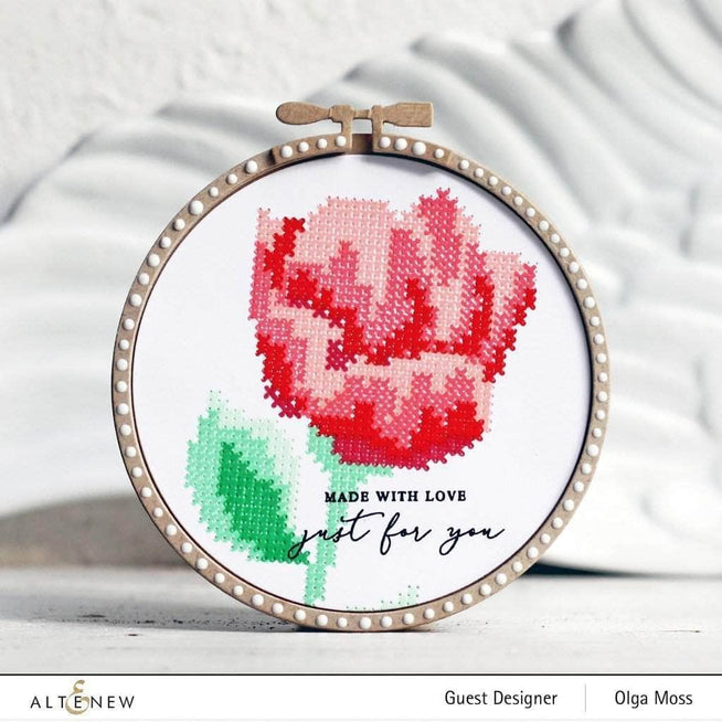 Part A-Glitz Art Craft Co.,LTD Dies Sewn with Love Die Set