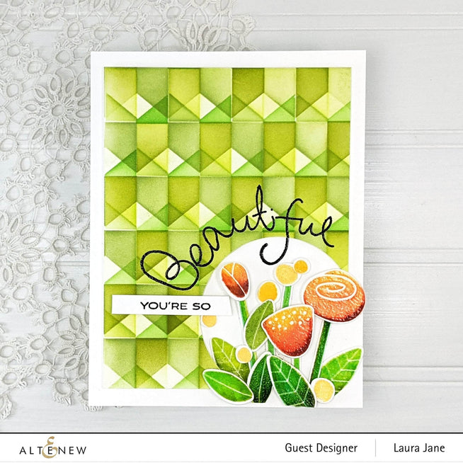 Part A-Glitz Art Craft Co.,LTD Dies Simple Flowers Add-On Die Set
