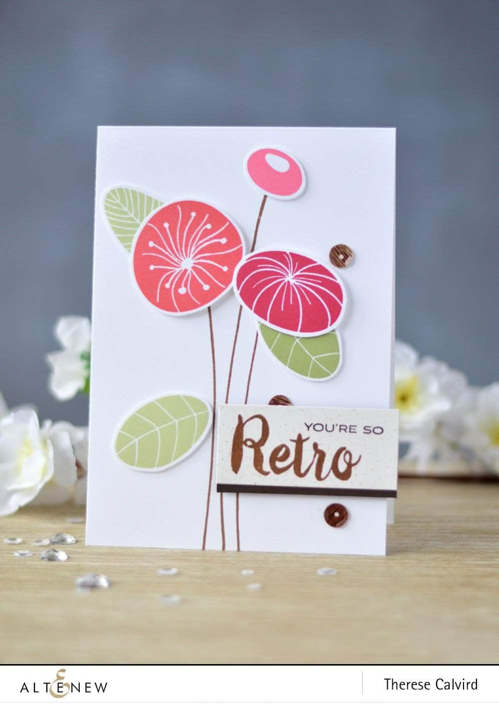 Part A-Glitz Art Craft Co.,LTD Dies Simple Flowers Die Set