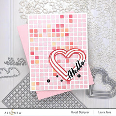 Part A-Glitz Art Craft Co.,LTD Dies Simple Greetings Die Set