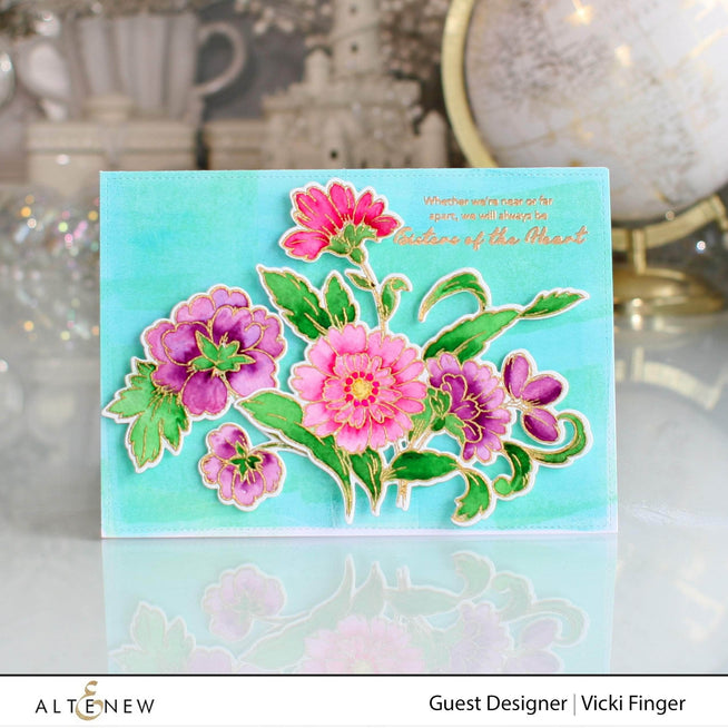 Part A-Glitz Art Craft Co.,LTD Dies Sisters of the Heart Die Set