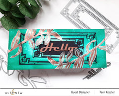 Part A-Glitz Art Craft Co.,LTD Dies Slim Deco Cover Die Set