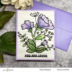 Part A-Glitz Art Craft Co.,LTD Dies Slim Sentiments Die Set