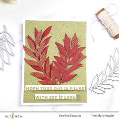 Part A-Glitz Art Craft Co.,LTD Dies Slim Sentiments Die Set