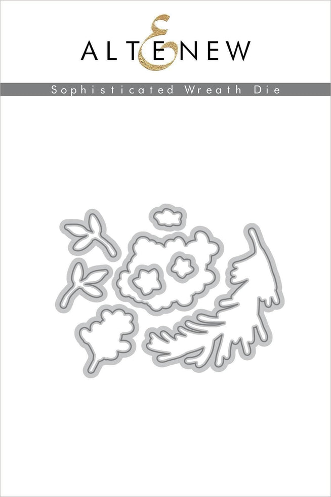 Part A-Glitz Art Craft Co.,LTD Dies Sophisticated Wreath Die Set
