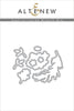 Part A-Glitz Art Craft Co.,LTD Dies Sophisticated Wreath Die Set