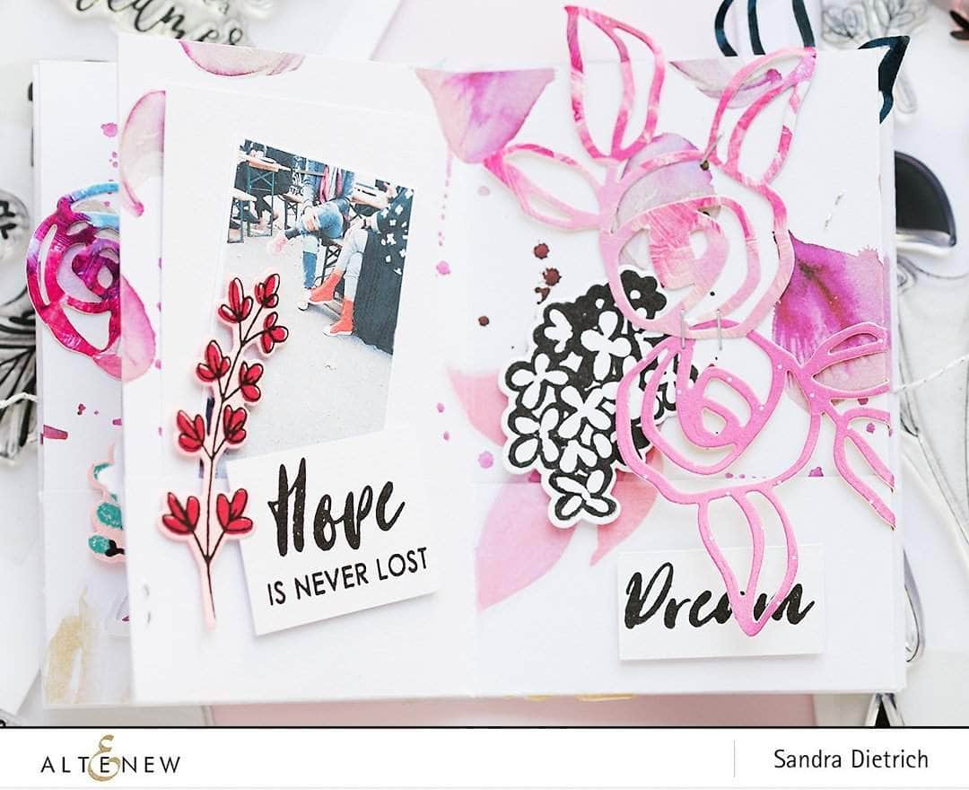 Part A-Glitz Art Craft Co.,LTD Dies Sophisticated Wreath Die Set