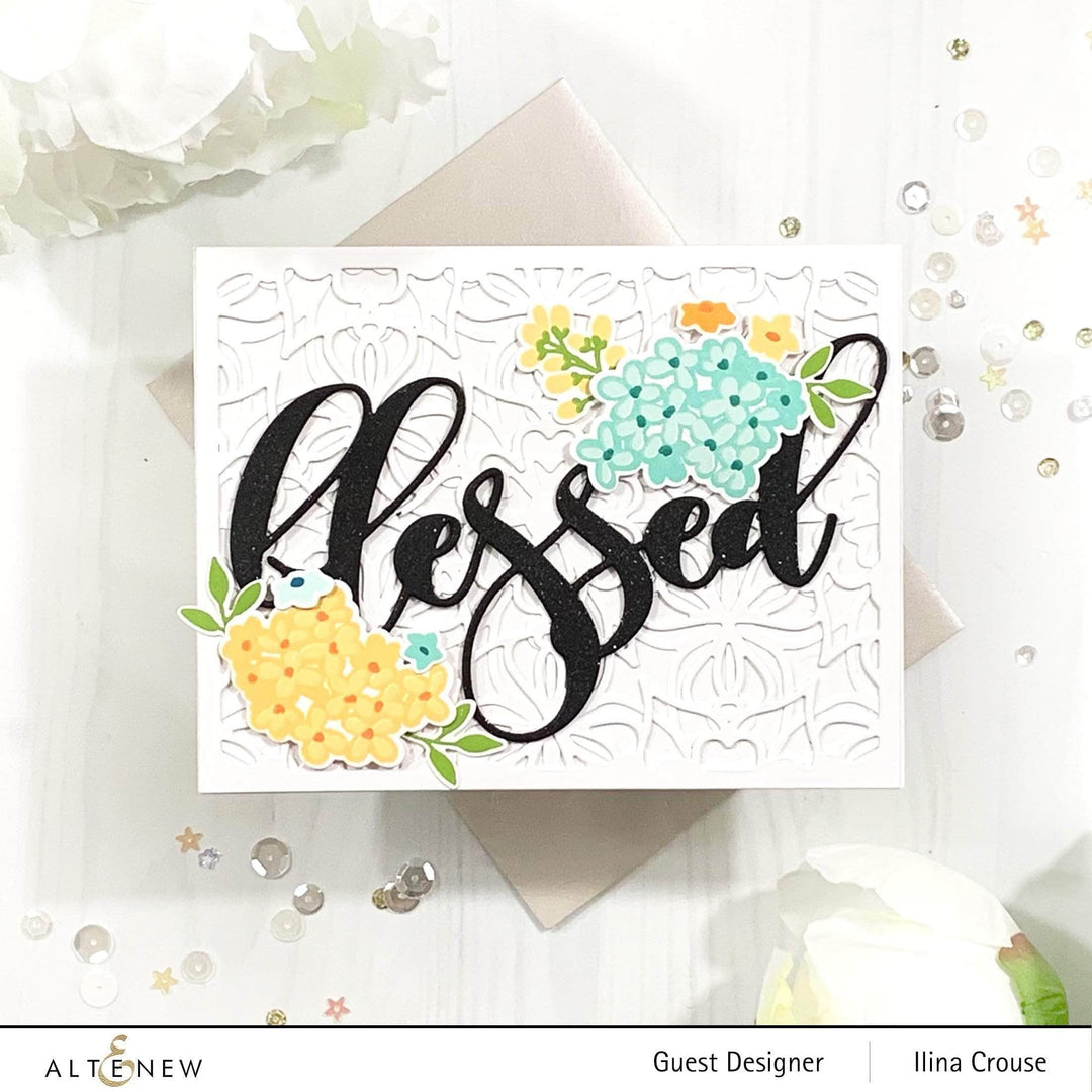 Part A-Glitz Art Craft Co.,LTD Dies Sophisticated Wreath Die Set