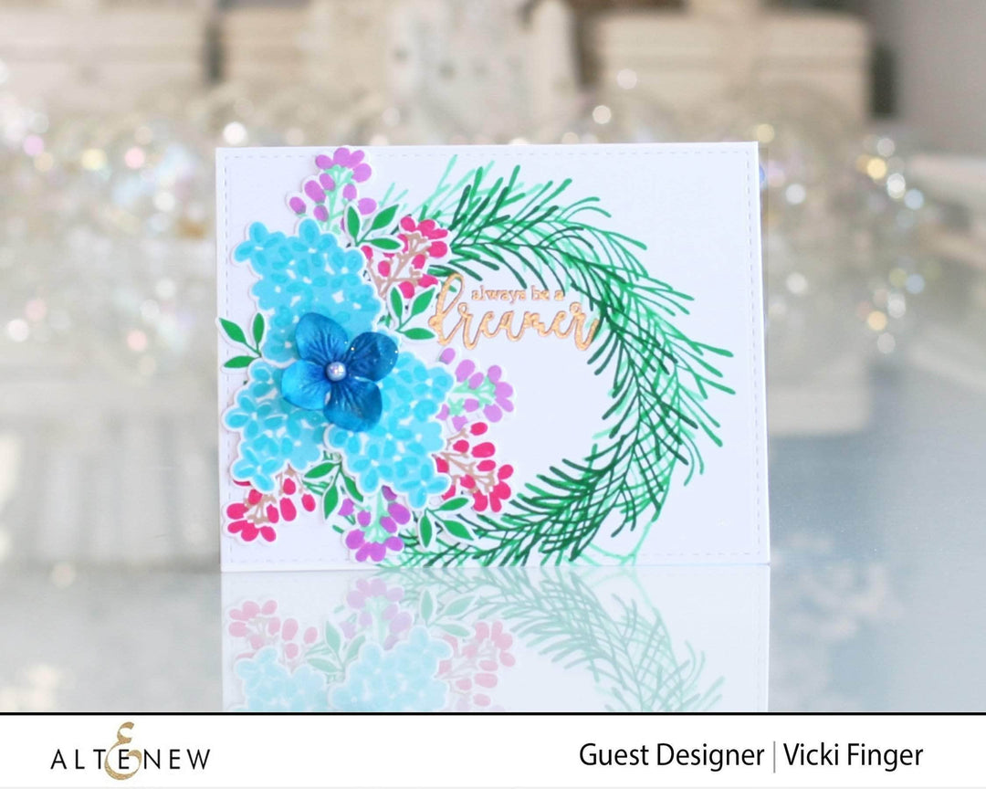 Part A-Glitz Art Craft Co.,LTD Dies Sophisticated Wreath Die Set