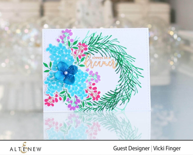 Part A-Glitz Art Craft Co.,LTD Dies Sophisticated Wreath Die Set