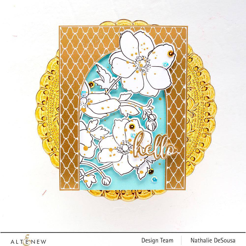 Part A-Glitz Art Craft Co.,LTD Dies Spark Joy: Sweet Greetings Add-On Die Set