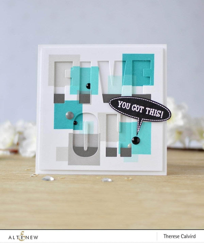 Part A-Glitz Art Craft Co.,LTD Dies Speech Bubbles Die Set