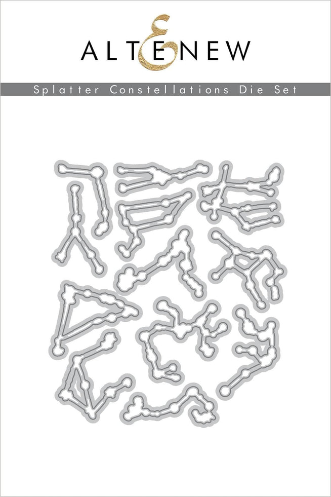 Part A-Glitz Art Craft Co.,LTD Dies Splatter Constellations Die Set