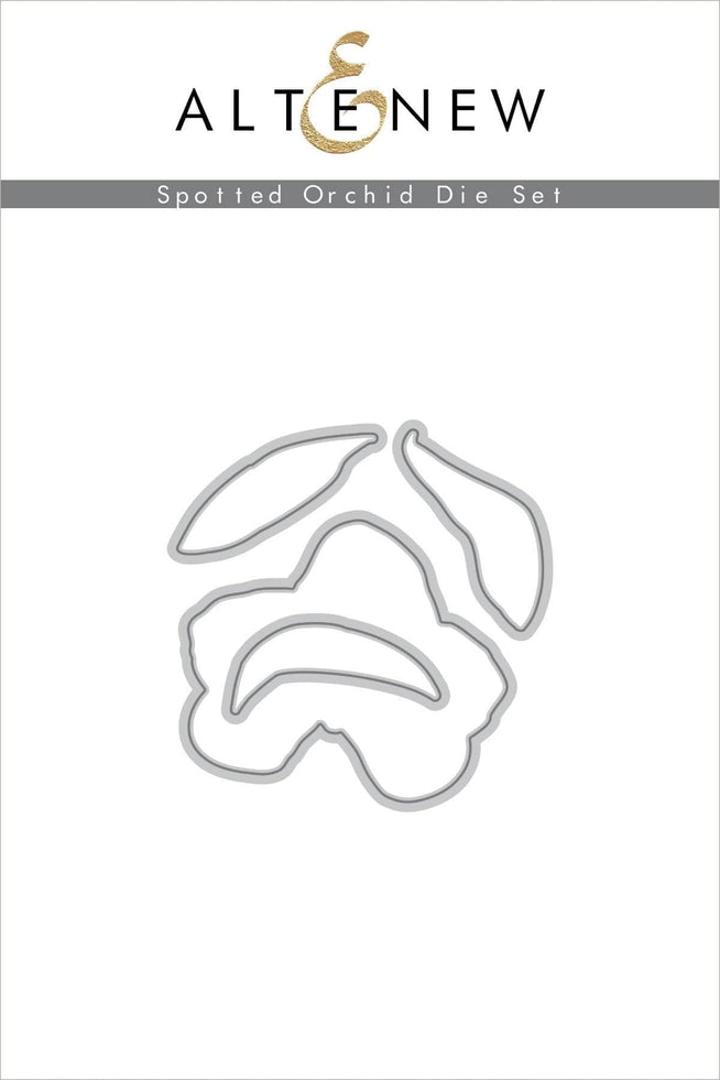 Part A-Glitz Art Craft Co.,LTD Dies Spotted Orchid Die Set