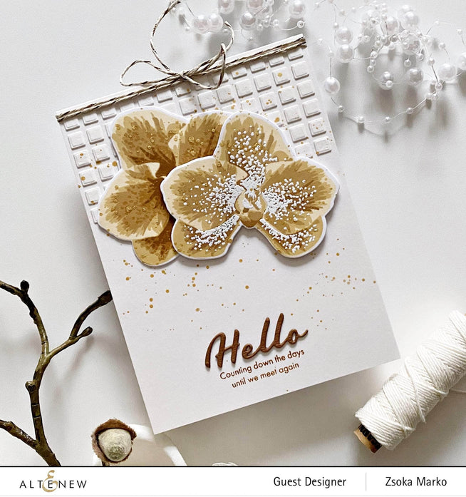 Part A-Glitz Art Craft Co.,LTD Dies Spotted Orchid Die Set
