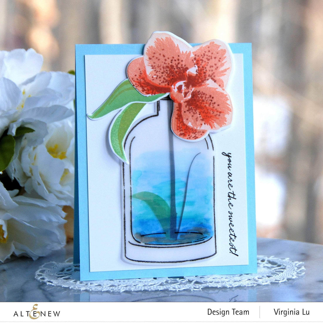 Part A-Glitz Art Craft Co.,LTD Dies Spotted Orchid Die Set