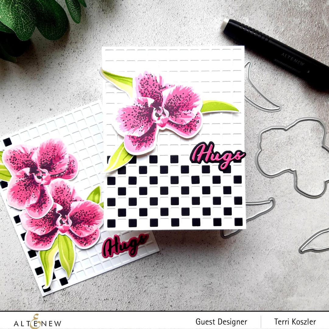 Part A-Glitz Art Craft Co.,LTD Dies Spotted Orchid Die Set