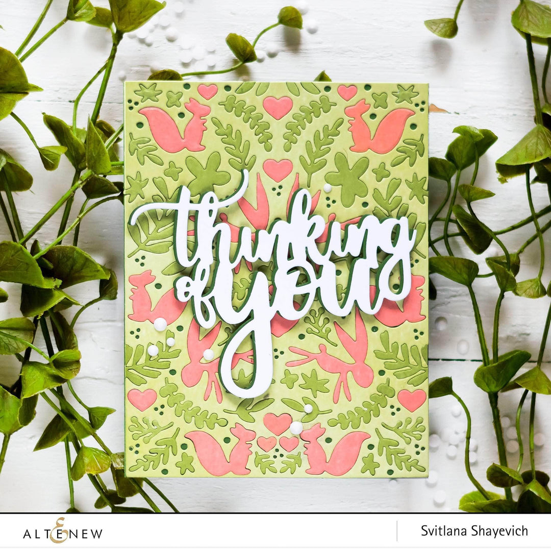 Part A-Glitz Art Craft Co.,LTD Dies Spring Meadow Cover Die