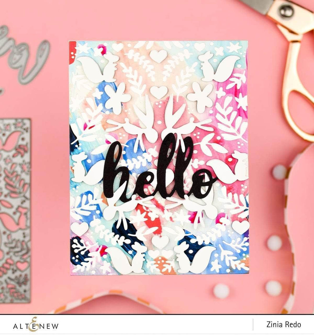 Part A-Glitz Art Craft Co.,LTD Dies Spring Meadow Cover Die