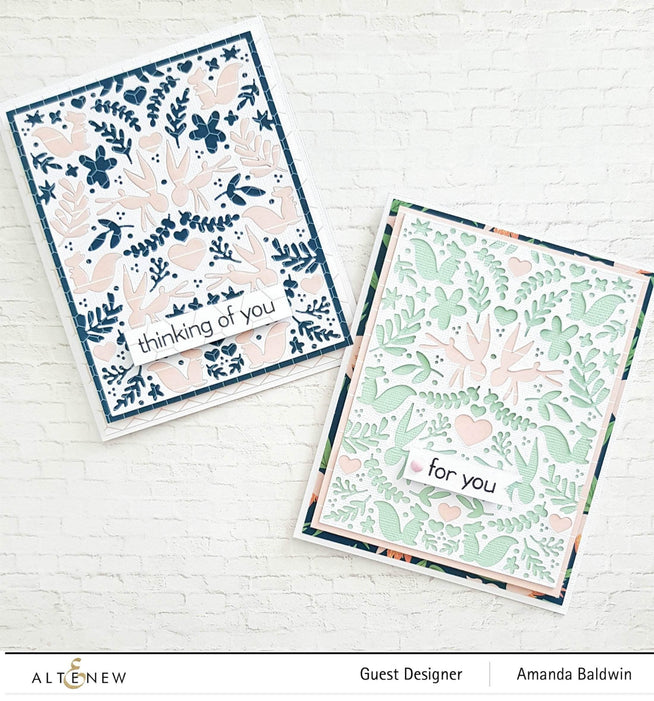 Part A-Glitz Art Craft Co.,LTD Dies Spring Meadow Cover Die