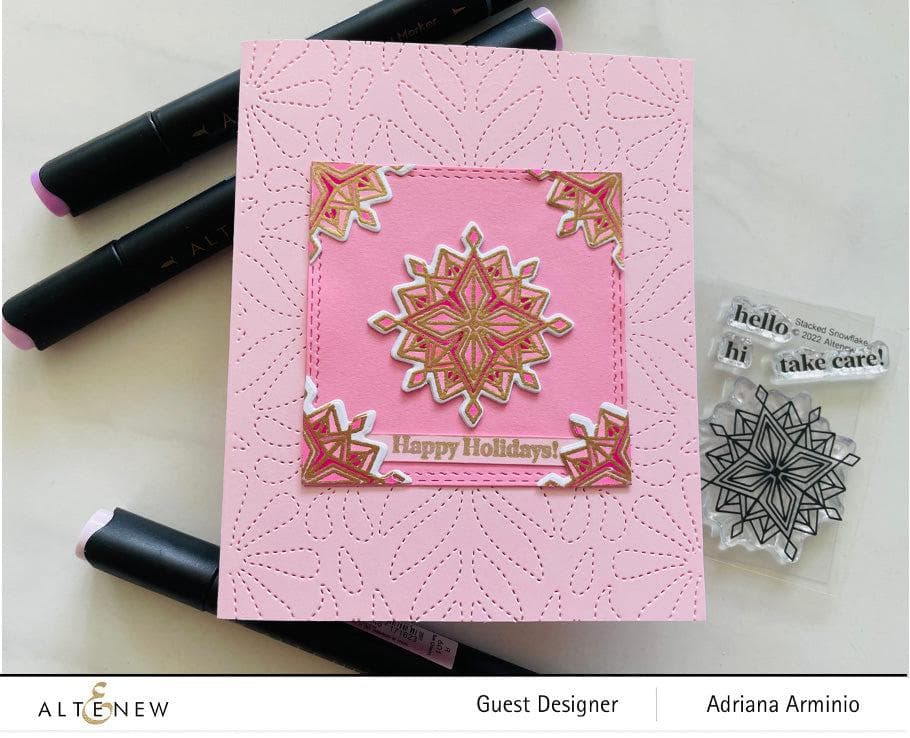Part A-Glitz Art Craft Co.,LTD Dies Stacked Snowflake Die