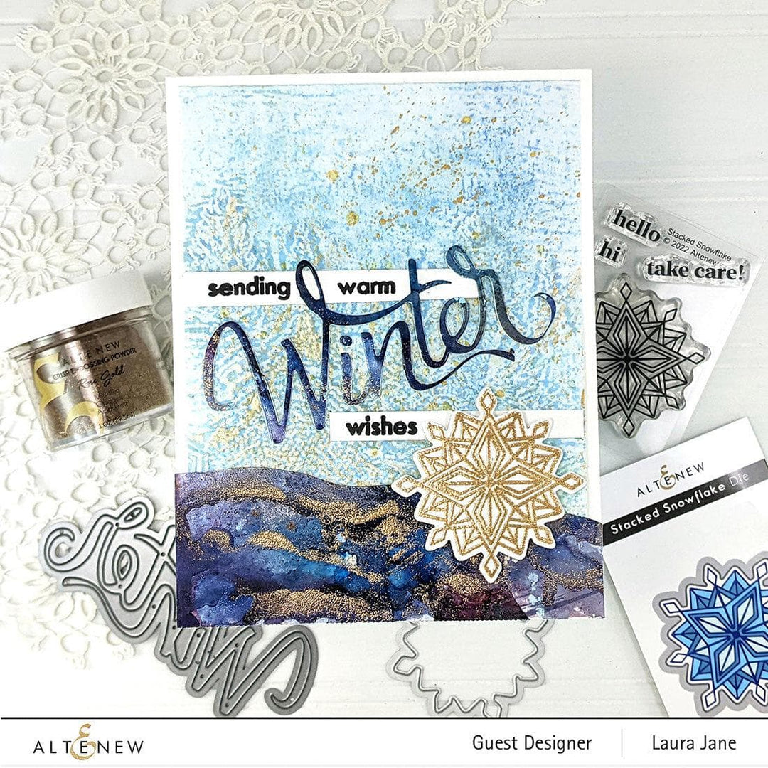 Part A-Glitz Art Craft Co.,LTD Dies Stacked Snowflake Die