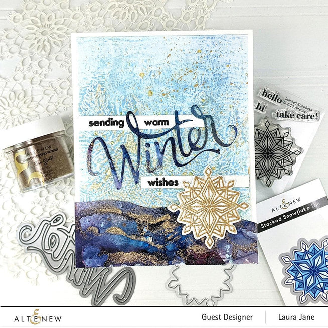 Part A-Glitz Art Craft Co.,LTD Dies Stacked Snowflake Die