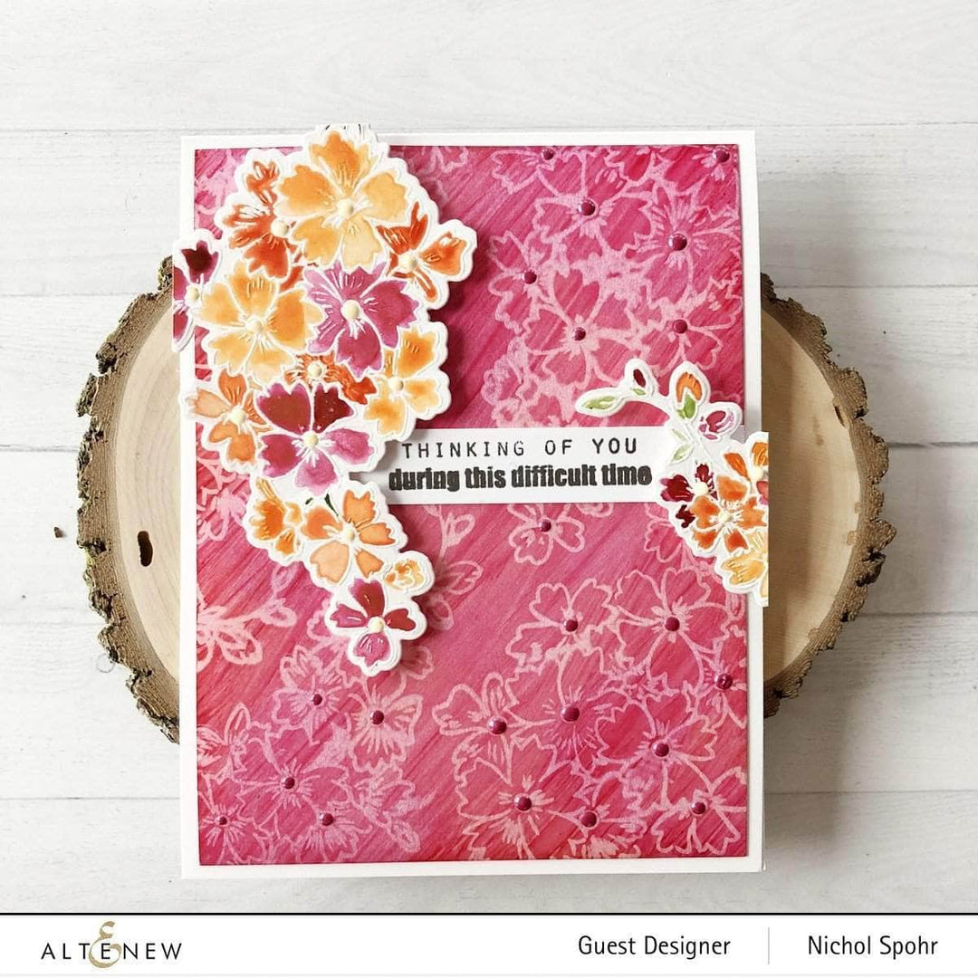 Part A-Glitz Art Craft Co.,LTD Dies Starry Flowers Die Set