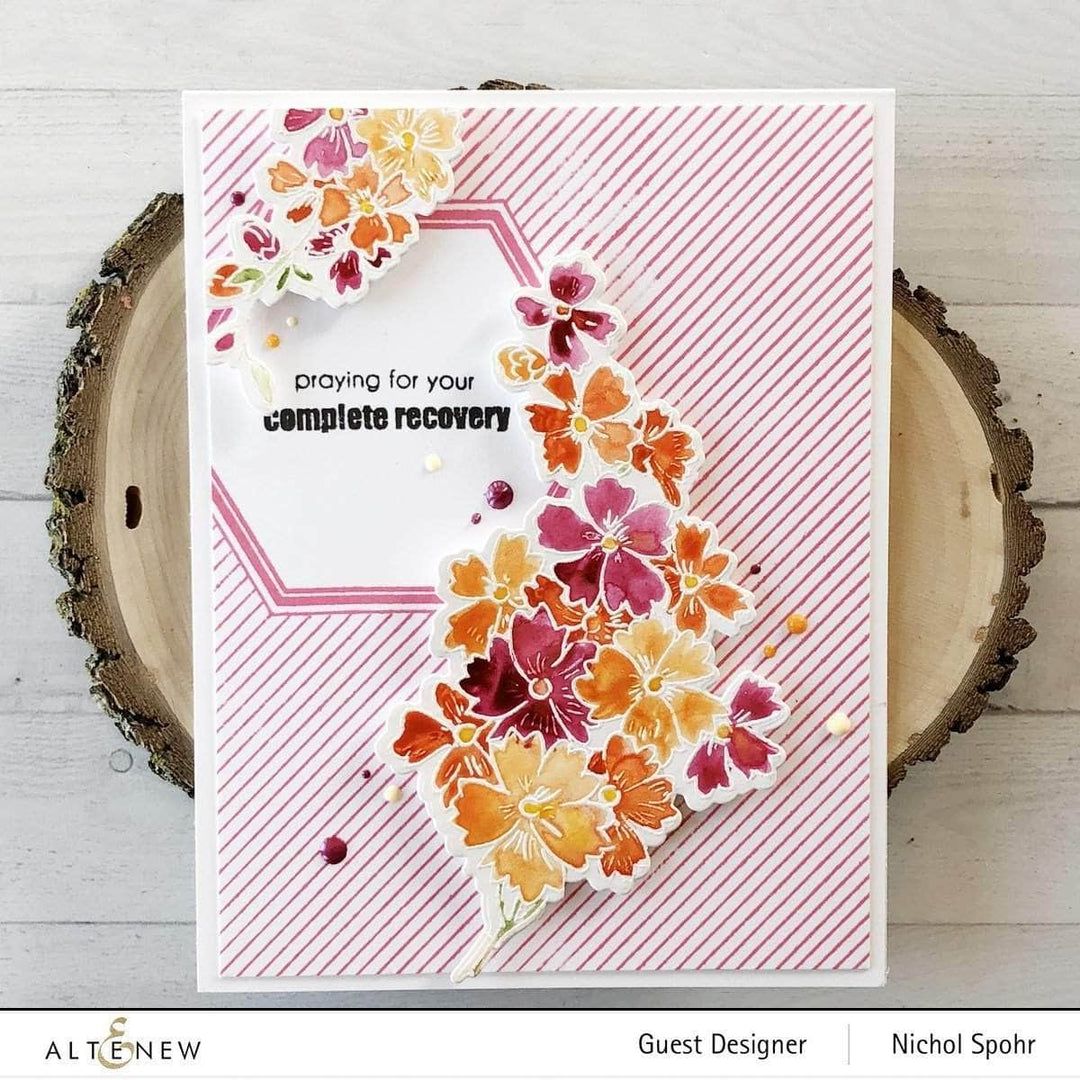 Part A-Glitz Art Craft Co.,LTD Dies Starry Flowers Die Set
