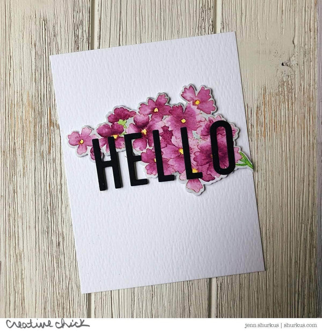 Part A-Glitz Art Craft Co.,LTD Dies Starry Flowers Die Set