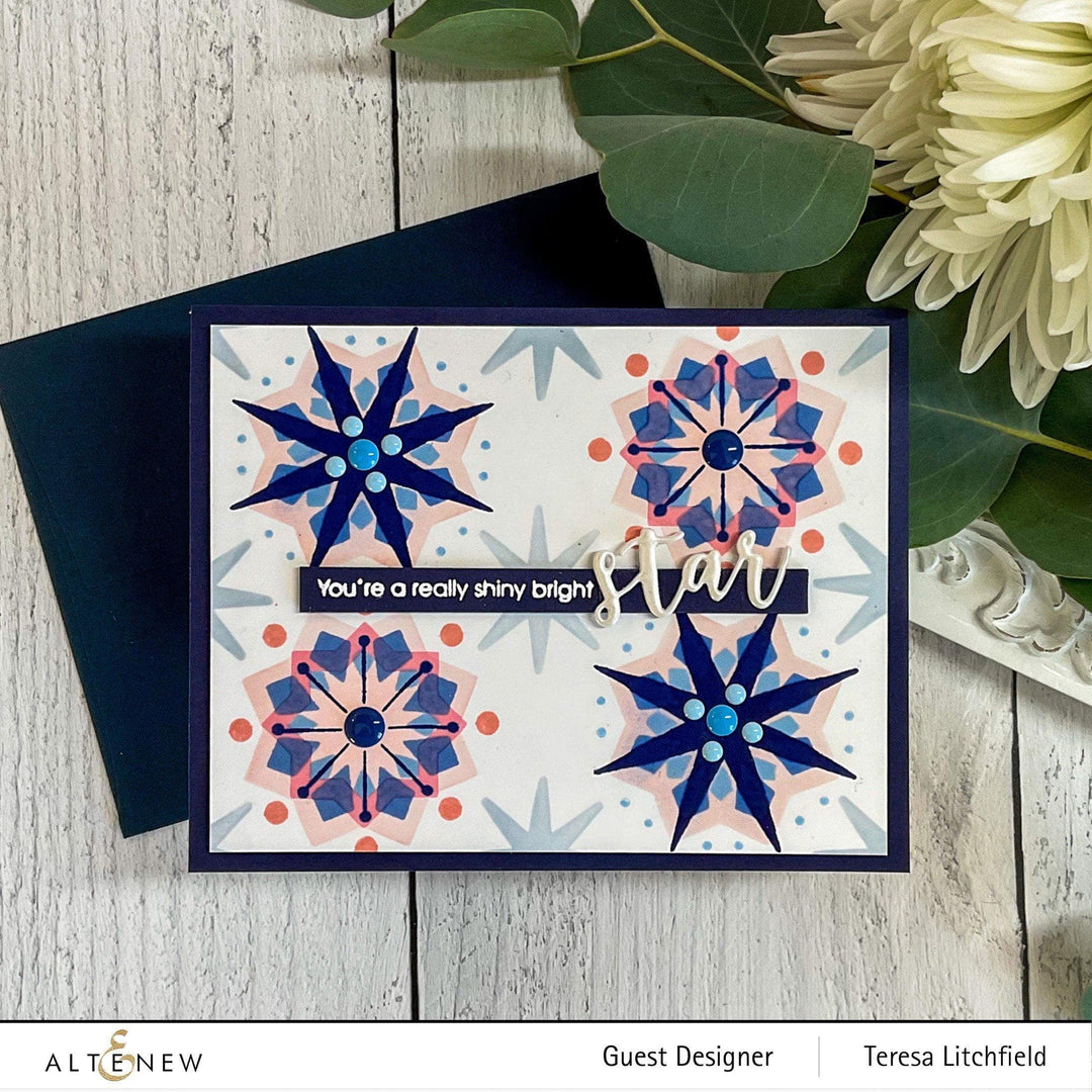 Part A-Glitz Art Craft Co.,LTD Dies Stunning Starflowers Die Set