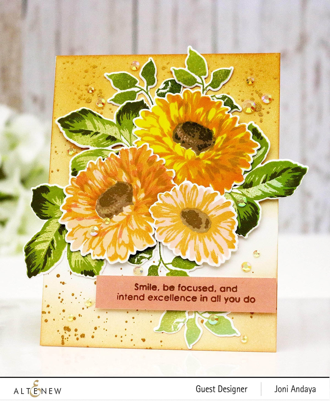 Part A-Glitz Art Craft Co.,LTD Dies Sunflower Daisy Die Set