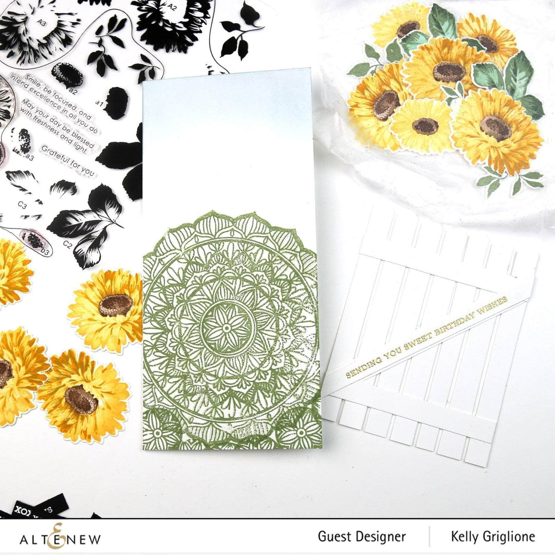 Part A-Glitz Art Craft Co.,LTD Dies Sunflower Daisy Die Set
