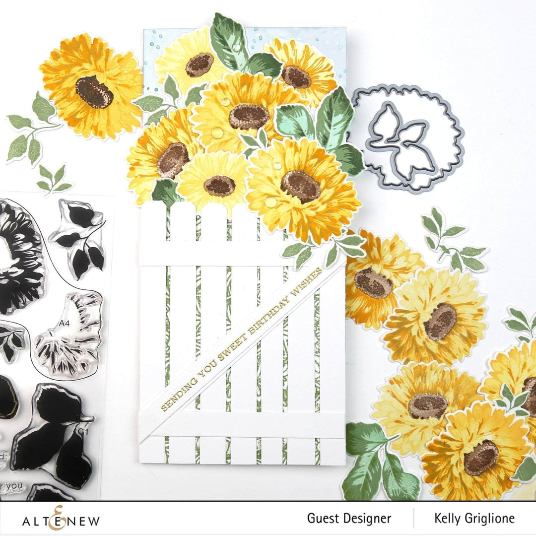 Part A-Glitz Art Craft Co.,LTD Dies Sunflower Daisy Die Set