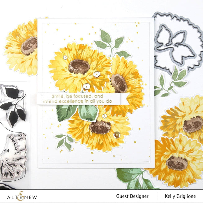 Part A-Glitz Art Craft Co.,LTD Dies Sunflower Daisy Die Set