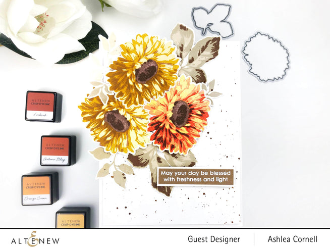 Part A-Glitz Art Craft Co.,LTD Dies Sunflower Daisy Die Set