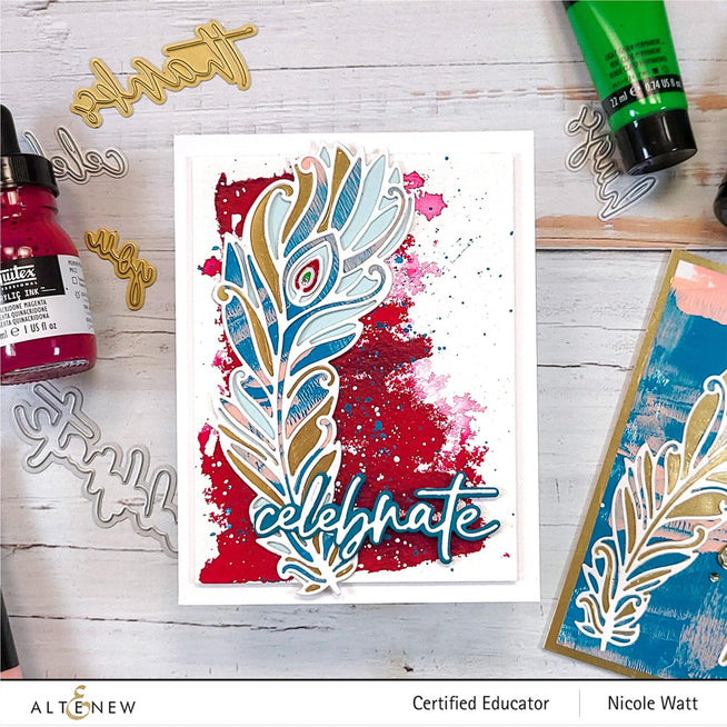 Part A-Glitz Art Craft Co.,LTD Dies Sweet Sentiments Die Set